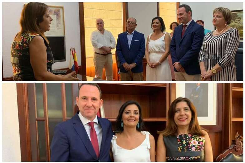 La ceremonia civil tuvo lugar en las Casas Consistoriales de San Juan (Foto TA)